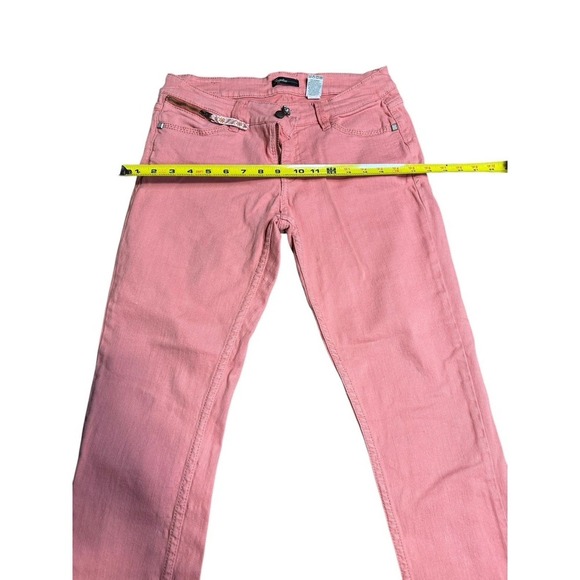 Supplies Jeans Womens 6 Skinny Leg Mid Rise Blue Denim Measure - Picture 14 of 15